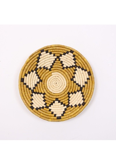Huyana 40x9 Cm. Çift Katlı Deniz Sazı Duvar Tabağı
