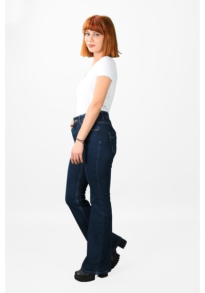 Kadın Çan Paça Kot Pantolon 001