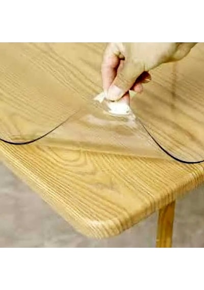2 Mm Kalınlık 70 Cm En Şeffaf Kalın Pvc Masa Koruyucu Mika Masa Örtüsü 70 X 100