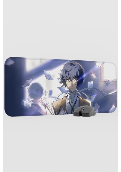 Bungou Stray Dogs Anime V2 - 70x30 Xl Gaming Kauçuk Kaymaz Taban Mouse Pad Fare Altlığı