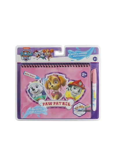 Paw Patrol Sihirli Boyama Kitabı - Özel Su Kalemli Tekrar Kullanılabilir Aktivite Seti