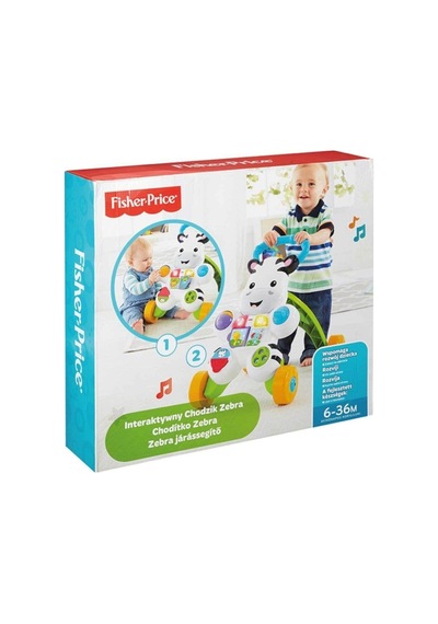 Fisher Price Fisher-Price Melodili Zebra Yürüteç Yürüme Yardımcısı Dld80