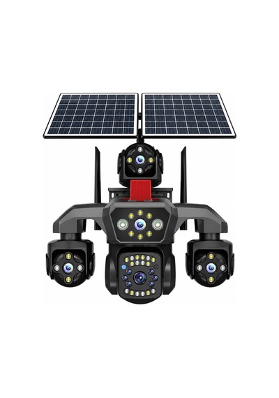 4g Solar 4 Lens - 1 Ptz 10x Zoom Aydınlatma Io-sg403