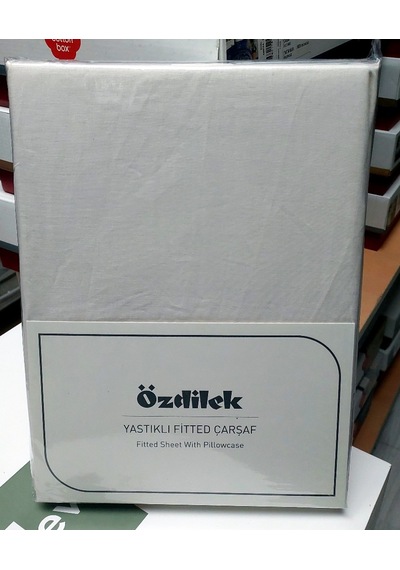 Özdilek Colourist Fitted Lastikli Çiftkişilik Çarşaf Seti-vanilya