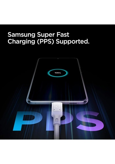 Spigen PE2015 Powerarc Arcstation Pro 45 W USB-C Duvar Şarj Cihazı Beyaz