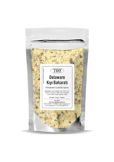 Zoey'nin Delaware Kıyı Baharatı 250 Gr Zoey's Delaware Coastal Spice