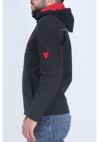 Venom Motosiklet Montu Jaws Soft Shell Siyah Erkek Motorcu Mont