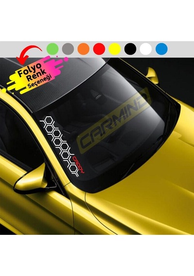 Volkswagen Caddy Petek Ön Cam Sticker