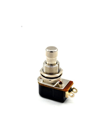 Ayak Pedal Basma 0-1 Metal Buton 2 Pin Yaylı