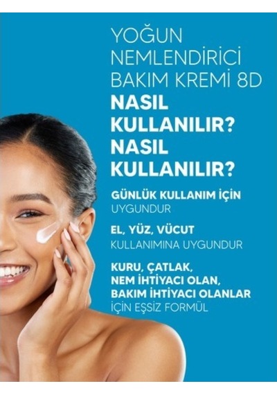 Zederma Yoğun Nemlendirici Cilt Bakım Kremi 8d 400ml