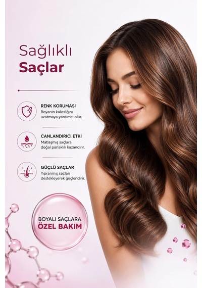 Tr Renk Koruyucu Ve Canlandırıcı Doğal Şampuan, 400 Ml, Boyalı Saçlar İçin