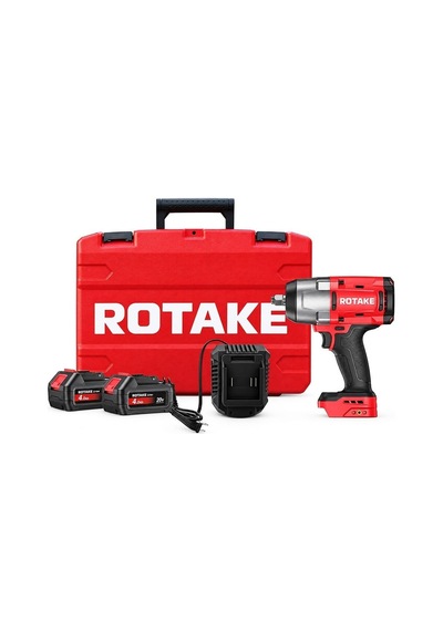 Rotake T2 1/2 Akülü Darbeli Somun Sıkma Ve Sökme Makinesi 20v 4.0ah 1180 Nm
