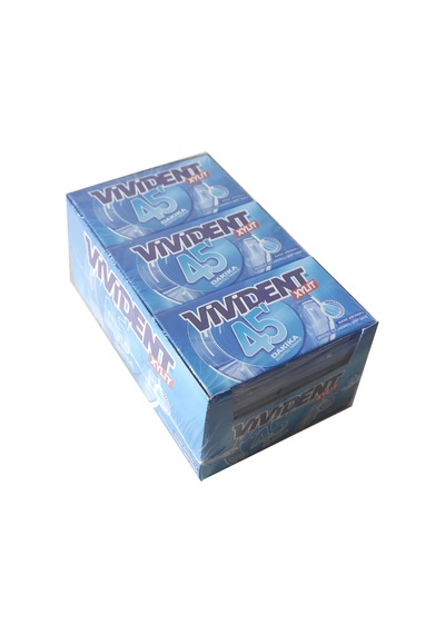 Vivident Xylit 45 Dakika Naneli Cüzdan Sakız 18 x 26 G