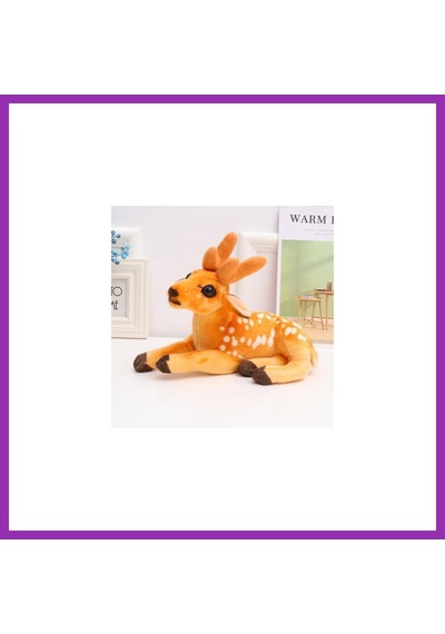 Bezos 14580 Peluş Geyik 30cm Sesli Bty Çok Renkli