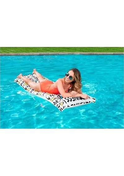 Bestway 44058 Yaz Arası Desenli Yatak 183 Cm Çok Renkli