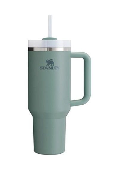 4 Adet Stanley Quencher H2.o Flowstate Tumbler Pipetli Termos Yeşil 1.18 Litre Çok Renkli