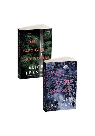 Taş Kağıt Makas - Ne Yaptığımı Biliyorum / Alice Feeney 2 Kitap Takım