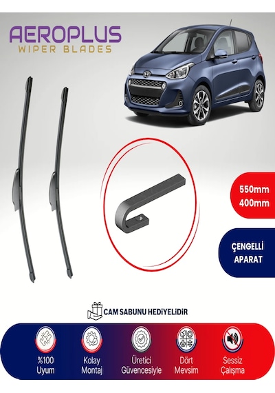 Aeroplus Hyundai İ10 Muz Silecek Takımı 2014-2020