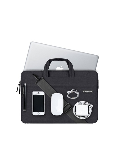 Laptop Apple Uyumlu MacBook Notebook Çantası Omuzaskılı Bilgisayar Çanta 13Inc Siyah