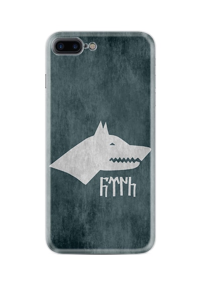 Apple Apple iPhone Uyumlu 7 Plus 8 Plus Kılıf Desenli Silikon Güzel Kılıf Göktürk 2 1411