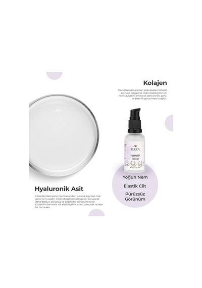 Collagenelixir Kolajen Serumu 30 Ml Vegan, Bitkisel Kolajen, Hyaluronik Asit Ve Sodyum Pca İçerikli Nemlendirici Yüz Serumu