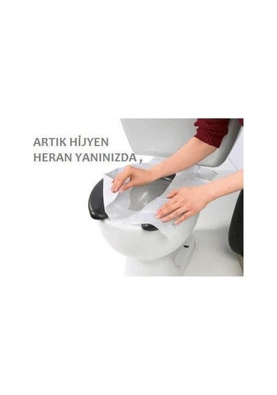 Palex Klozet Kapak Örtüsü Dispenseri Şeffaf Mavi