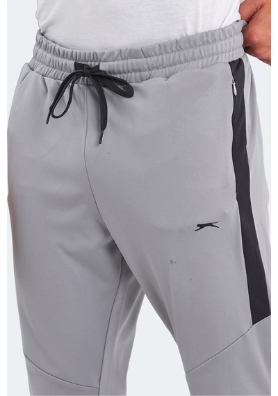 Slazenger Regıon In Erkek Fermuar Cepli Gri Eşofman Altı Gri
