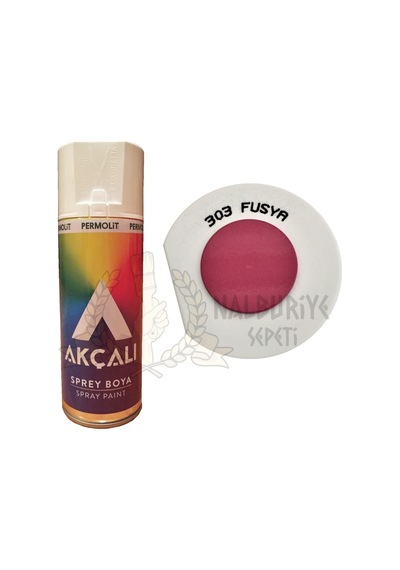 Akçalı Fuşya Pembe Sprey Boya 400 ML - 303