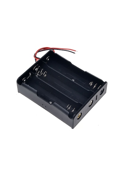 Üçlü 3 Lü 18650 Pil Yuvası Kablolu Tutucu 11V Pil Şarj Kutusu