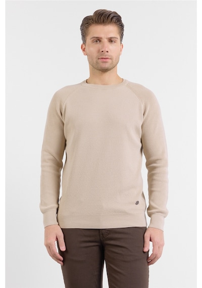 İmza Koyu Bej Bisiklet Yaka Uzun Kol Cepsiz Standart Fit Kazak Pamuk Triko 1012260150 2XL İmza Koyu Bej Bisiklet Yaka Uzun Kol Cepsiz Standart Fit Kazak Pamuk Triko 1012260150 2XL