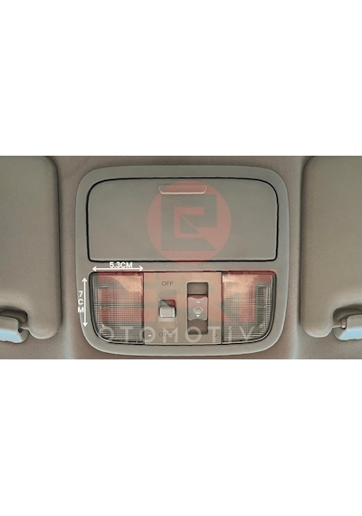 Honda Accord 2003-2013 Tavan Lamba Camı Ön Sağ Sunrooflu 7CM5.3CM