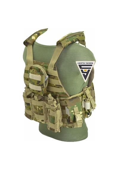 Nature Special Cordura Askeri Taktik Yelek Kamuflaj