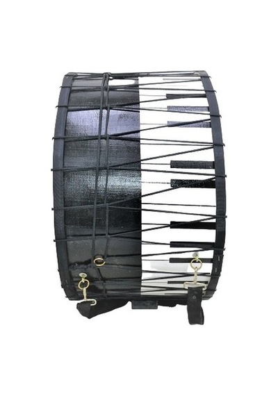 Gd-50r Ahşap Asma Davul Piyano Desenli 50 Cm
