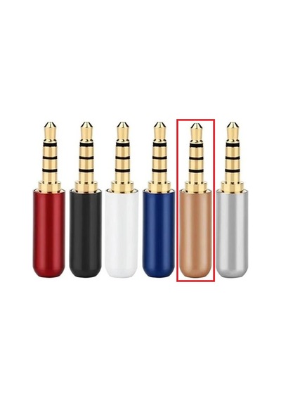 Ic-261e 3.5mm Jak 4 Boğumlu Altın