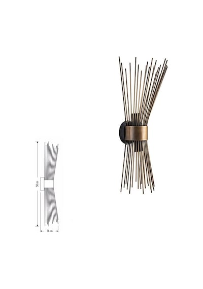 Cata Prinç Eskitme Modern Dekoratif Sarkıt Aplik Ct-8351 Cata Prinç Eskitme Modern Dekoratif Sarkıt Aplik Ct-8351