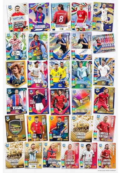 Panini Fıfa 365 Adrenalyn 2027 Premium Futbolcu Kartı 2 Li Paket - Toplam 20 Kart