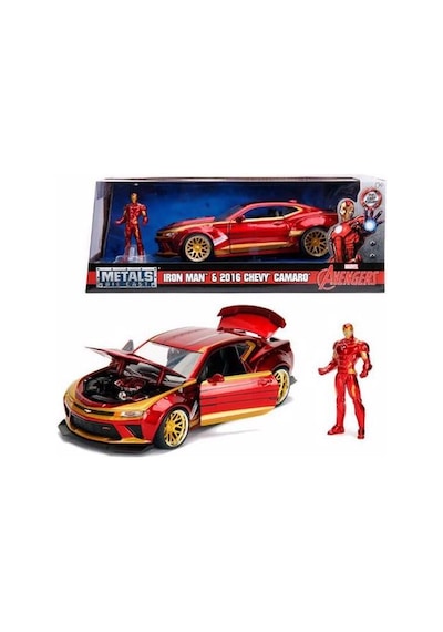 Marvel Iron Man 2016 Chevy Camaro Ss 1:24