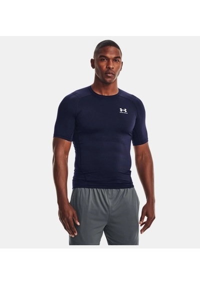 Under Armour Heatgear Armour Compression Erkek T-shirt 1361518-410 Lacivert