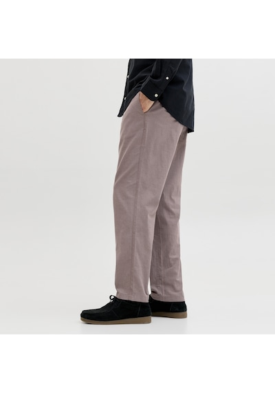 Jack & Jones Erkek Keten Karisimli Chino Pantolon - Ace - 12229699 Çok Renkli