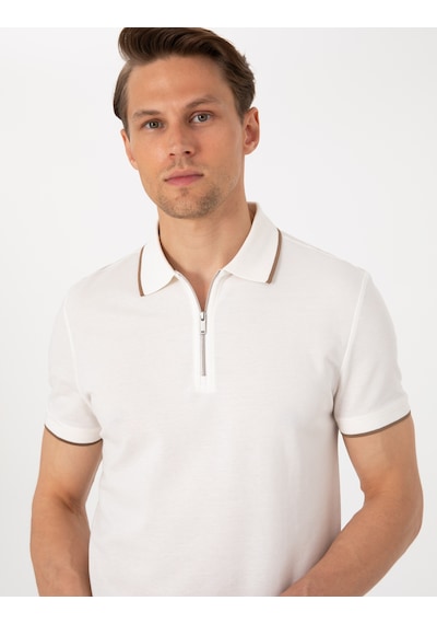 Pierre Cardin Erkek Ekru Tişört 50307516-vr019 Ekru