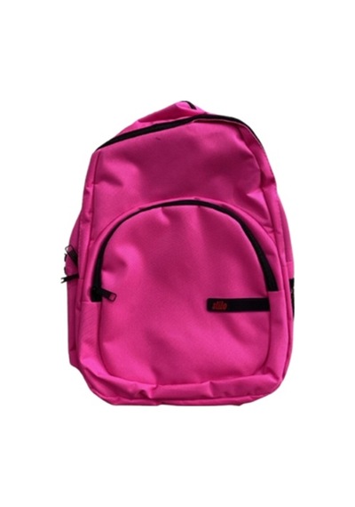 Stilo Sırt Çantası 3 Gözlü Pembe Stl-1001 Çok  Renkli