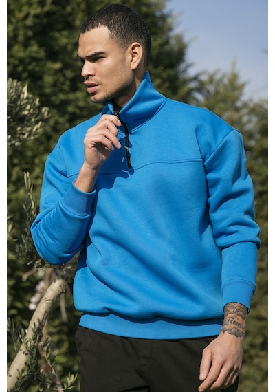 Buratti Erkek Sweat 59053431 Deniz Mavi Koyu Mavi