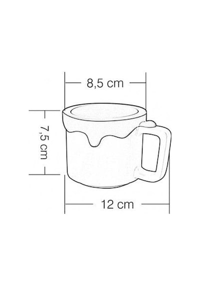 Paint Mug Kupa Mavi Medium