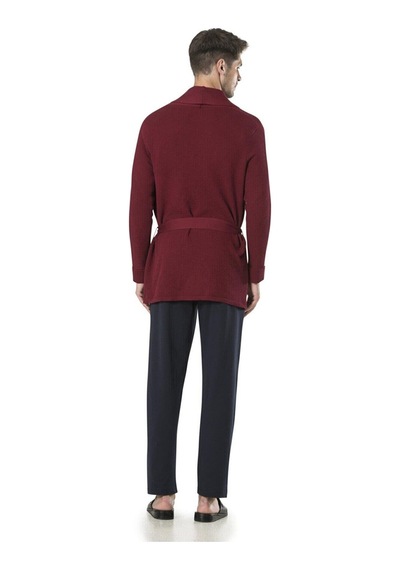 Pierre Cardin 5595 Erkek Çeyizlik Triko Ropdöşambır Pijama 5'li Set Takım 001