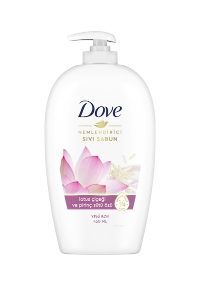 Dove Nemlendirici Sıvı Sabun Lotus Çiçeği Ve Pirinç Özü 450 Ml 4 Adet Diğer