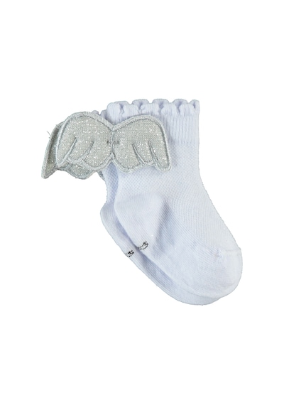 Civil Baby Kız Bebek Çorap 6-18 Ay Beyaz D3d83e04024s1 Beyaz