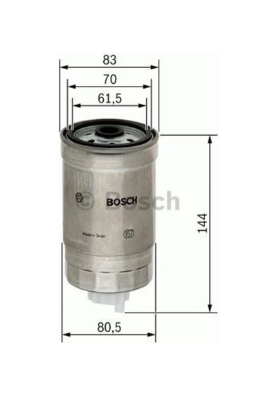 Bosch  1457434314 Mazot Filtresi Doblo Freemont Ducato / Boxer / J 537489719