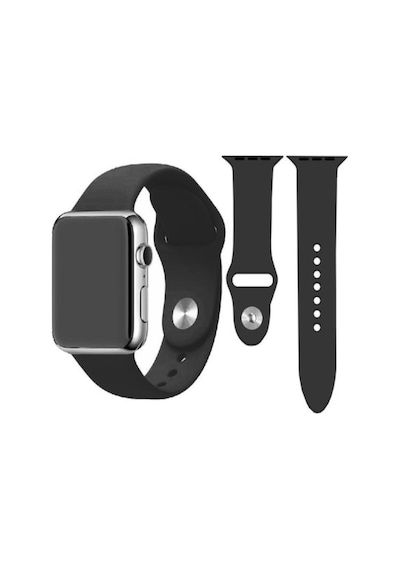 Apple Uyumlu  Watch  2/ 3/ 4/ 5/ 6/ 7/ 8/ Se Kayış 38/ 40/ 41mm Yumuşak Silikon Large Kordon