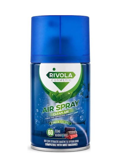 Rivola Oda Spreyi Yedek Tüp 250 Ml - Clean Air Fresh