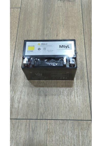 Yuki Yb 100 150 Jumbo Uyumlu Kaliteli Hazır Şarjlı Akü 12 V 7 Ah